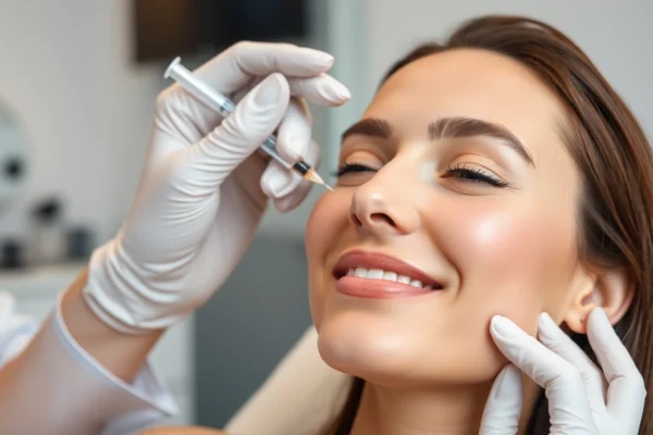 Fachärztliche Botox Behandlung in Zürich: Sanfte Injektion für natürliche Ergebnisse, klinisch hochwertige Atmosphäre