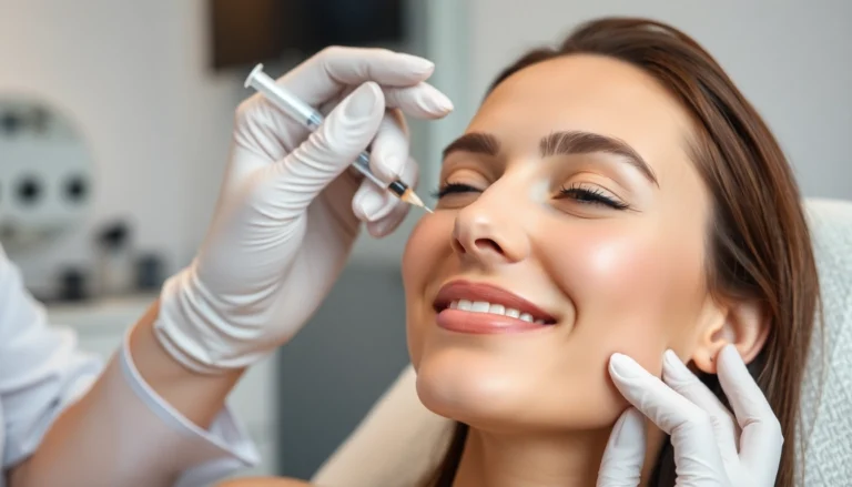Fachärztliche Botox Behandlung in Zürich: Sanfte Injektion für natürliche Ergebnisse, klinisch hochwertige Atmosphäre