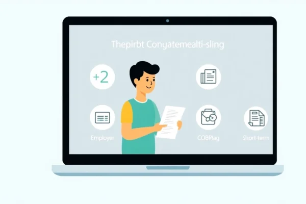 Health Insurance options for 26 year old: Compare plans with a simple plan finder on a laptop